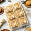 100Pcs Sealable Mooncake Packaging Bags Adorable Rabbit Prints Food Grade for Mid-Autumn Festival Baking Store Gift Packaging Use