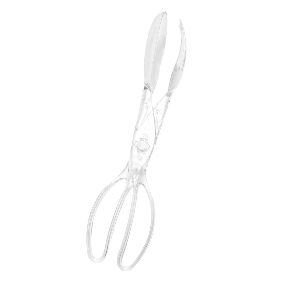 Anti-Slip Food Clip Food-Grade Bread Tong Multi-Purpose Salad Tongs Cafeteria прозрачный