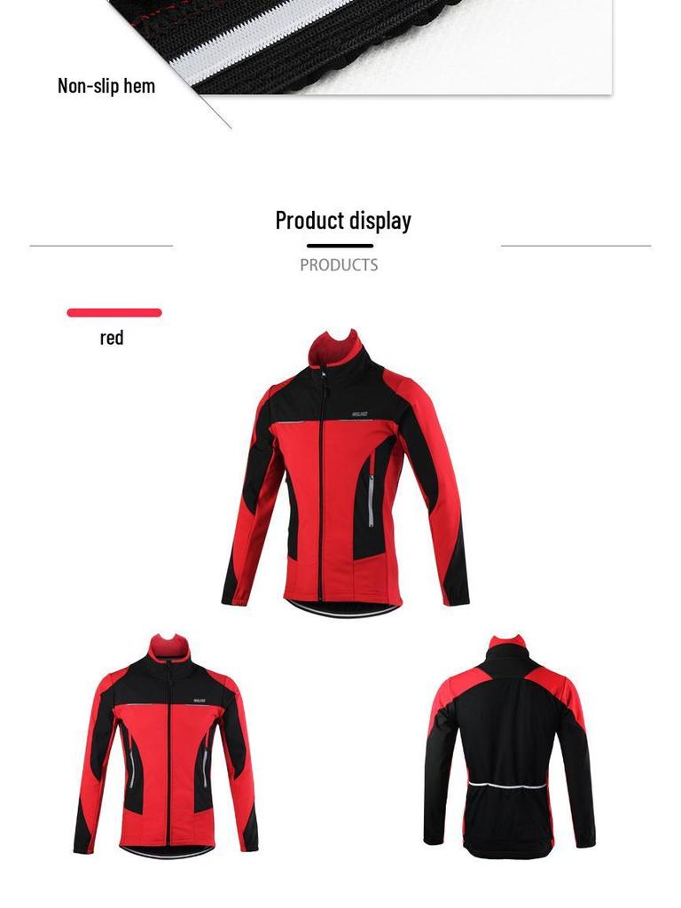 Camouflage Windproof & Rainproof Fleece Cycling Suit for Autumn/Winter