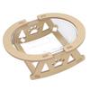Transparent Cat Bed Spacious Stable Structure Stylish Look Clear Cat Hammock for Sleeping Playing Lounging