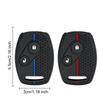 New Silicone Car Key Case Cover Remote Fob For Honda Accord 7 Jazz Frv Civic Cr-V 2008 Crz Insight Fit Srv Chord 7 Gr8 150R