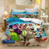 Anime Movie Bedding Set, Boys' S Cartoon Comforter Cover Set, Microfiber Duvet Cover Quilt Cover For Children Kids Boys Girls