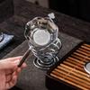 Practical Octagonal Lotus Leaf Cloud Tea Strainer Alloy Fine Mesh Tea Filter Chinese Traditional Vintage Tea Sieve Gift