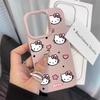 Pink Line Hello Kitty Casing For Samsung Galaxy A57 5G A55 A54 A07 A06 A15 A54 A53 A37 A32 A23 A34 A35 A36 A73 A22 5G Soft Case