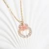 Butterfly Shape Pendant Necklace for Women Golden Stainless Steel Clavicle Chain Wedding Party Daily Wear Jewelry Accessories