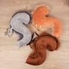 1 Set Banda de Păr Coadă de Veveriță Drăguță Amuzantă Podoabă de Cap Coadă Lungă Recuzită pentru Spectacol Accesorii pentru Cross-dressing Cerc pentru Păr Costum de Halloween Recuzită Cosplay