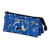 Triple Pouch - Sonic Action - Blue - One Size