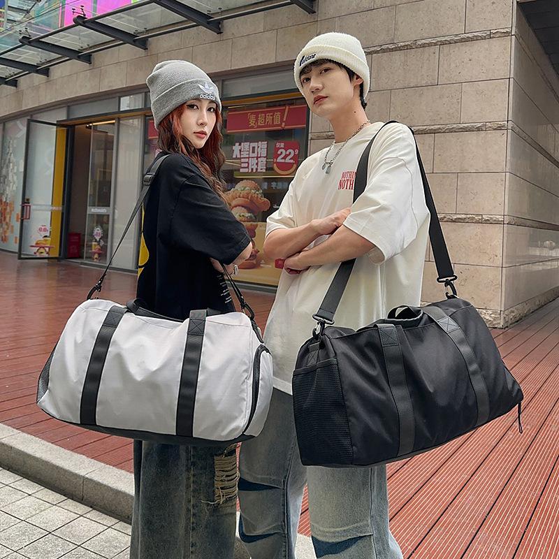 Travel bag Short business trip Large capacity luggage Lightweight shoulder messenger bag Sports fitness bag Breathable duffel bag