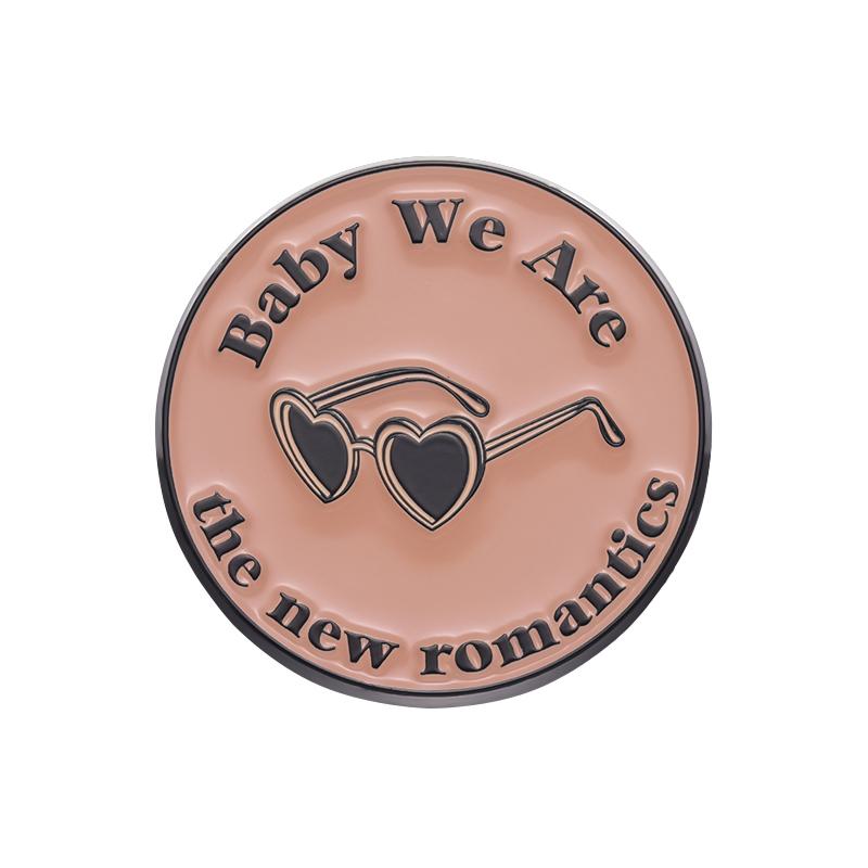 Female Singer Lyrics Enamel Pins Custom Red Tape Rose Fetish For My Love Brooches Lapel Badges Paper Ring Jewelry Gift for Fans