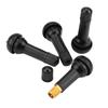 4PCS Rubber Wheel Valve Stem Black Vacuum Tire Valve Durable Tire Air Valve  Car Tire Maintenance