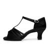 Fashion Ballroom-Dance Women Latin Dance Shoes Tango Soft Sole Jazz Shoe Girls Salsa Shoes 5/7cm Heels Practice Sandals