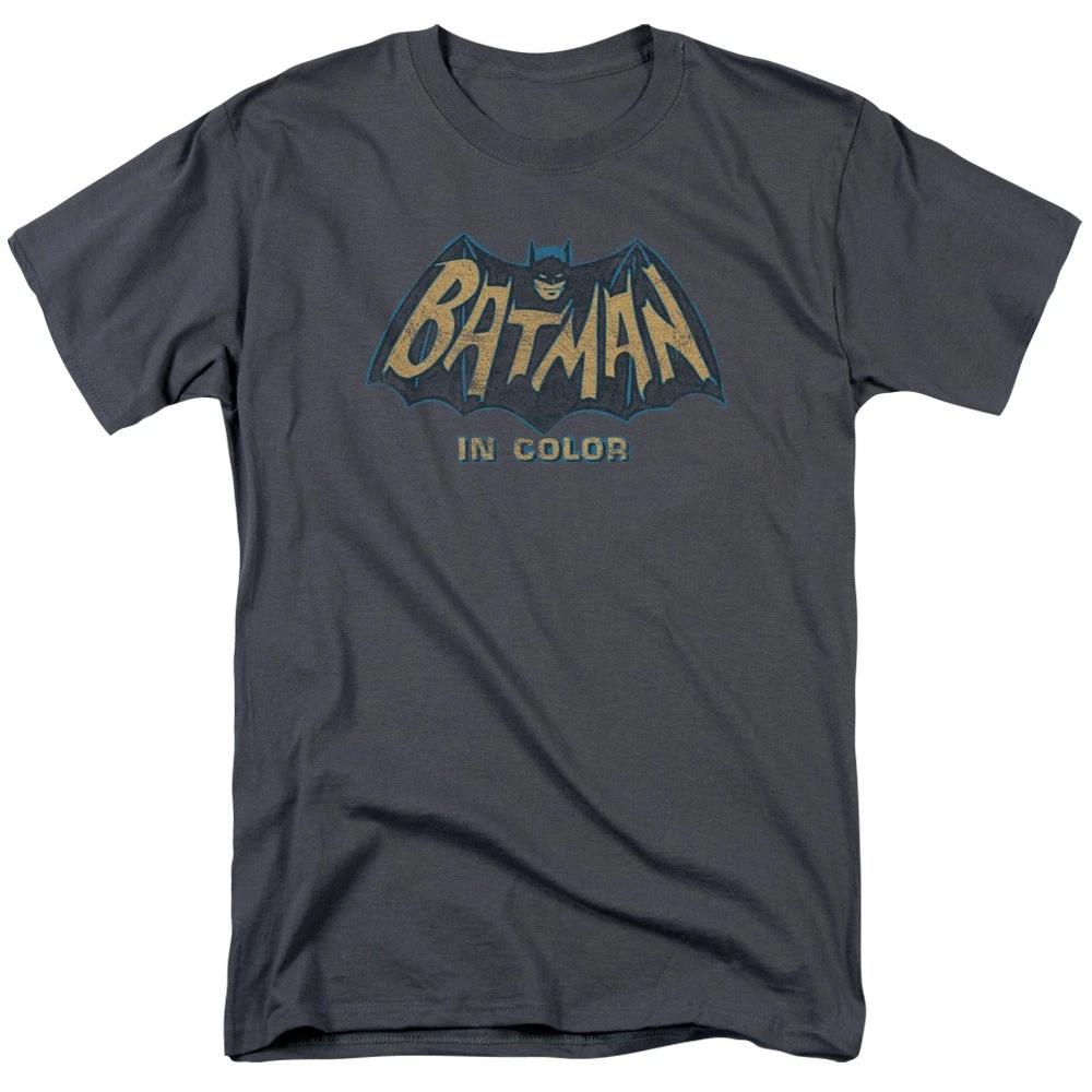 DC Comics - Batman Classic TV - In Color -  Unisex Children s T-shirt - Gray 120