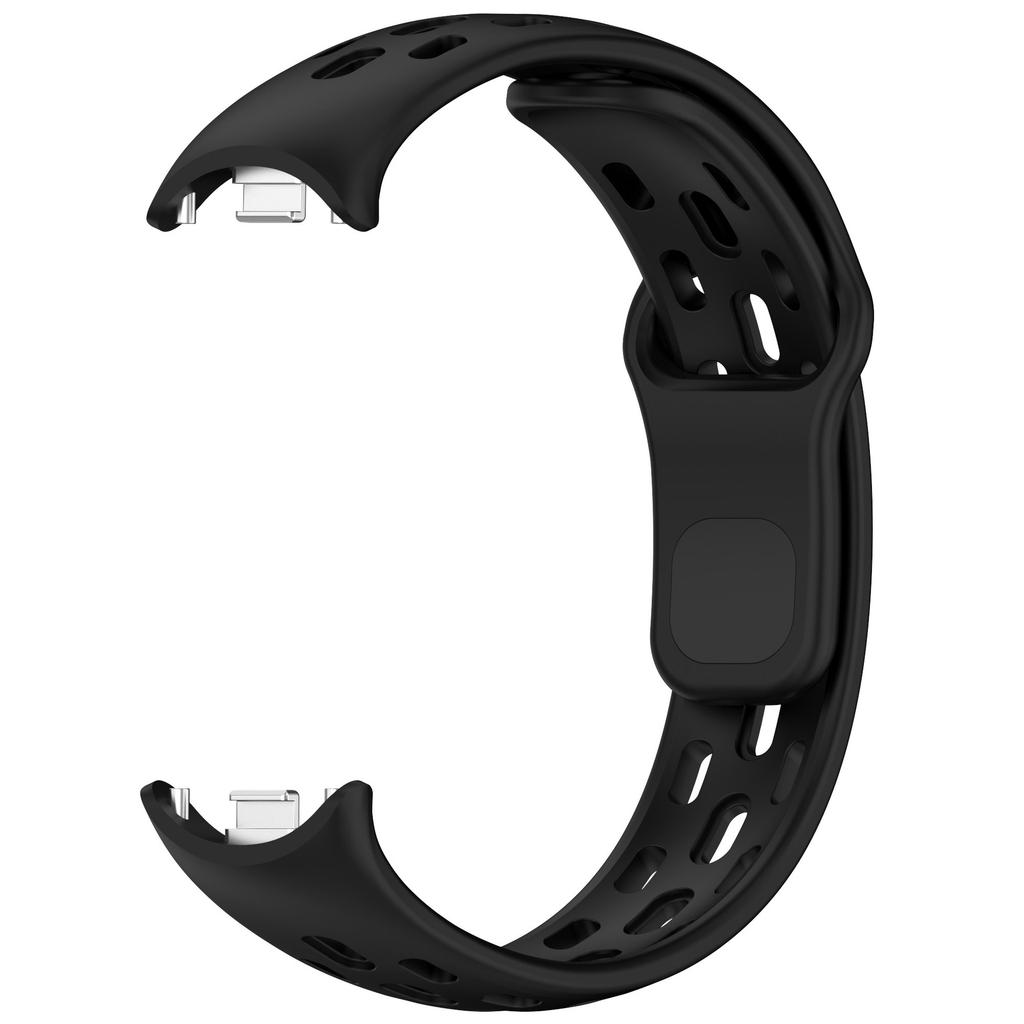 Silikonarmband für Xiaomi Smart Band10 9 8 NFC Sport Gummiarmband Uhrenarmband pulseira correa Xiaomi Mi Band 10 9 8 NFC Zubehör