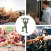 Green Soldier Bottle Opener Army Man Bottle Opener Unique and Soldier Shaped Beer Opener Funny Bottle Opener Metal Bottle Opener