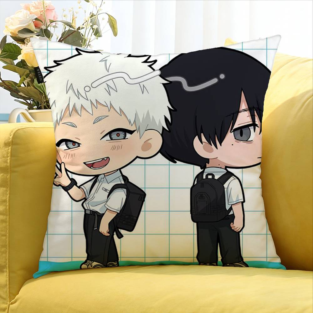 Cartoon Style The Summer Hikaru Died World Various Sizes Square Pillow Case For Car Home Bedchamber Decor