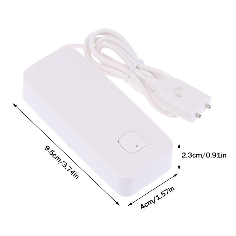 Sensor de Vazamento de Água Wifi Detector de Vazamento de Água Sensor de Vazamento de Inundação Sistema de Alarme de Segurança Residencial Vida Inteligente