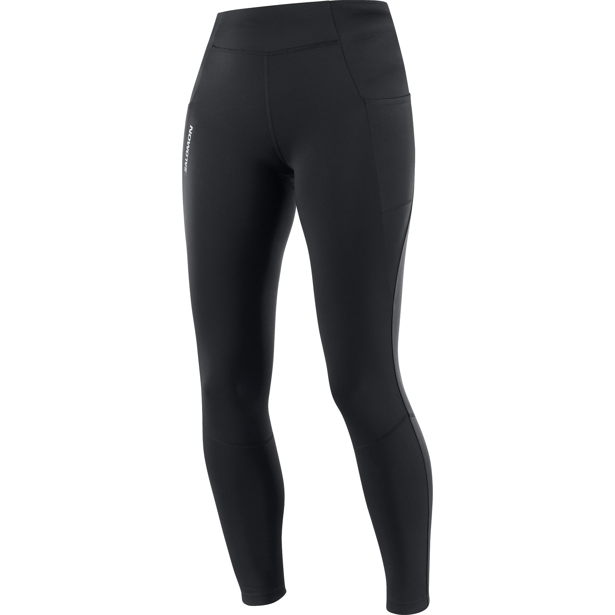 Salomon CROSS RUN 28 TIGHT WOMEN Тренировочные беговые тайтсы, LC1893400, Женские, Размер XS, Насыщенный черный