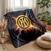 Borussia Dortmund Theme Blanket Soft Flannel Blanket Plush Throw Blanket Cozy Sofa Bed Blanket for Home Decor
