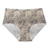 Summer Fashion Women's Leopard Print Mid Waist Underwear Comfortable Breathable Sexy Hip Hugging Women's Triangle Underwear