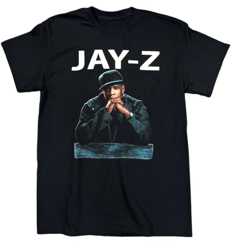 Jay Z Star Tour Music Heavy Cotton Black Unisex T-Shirt XXXL