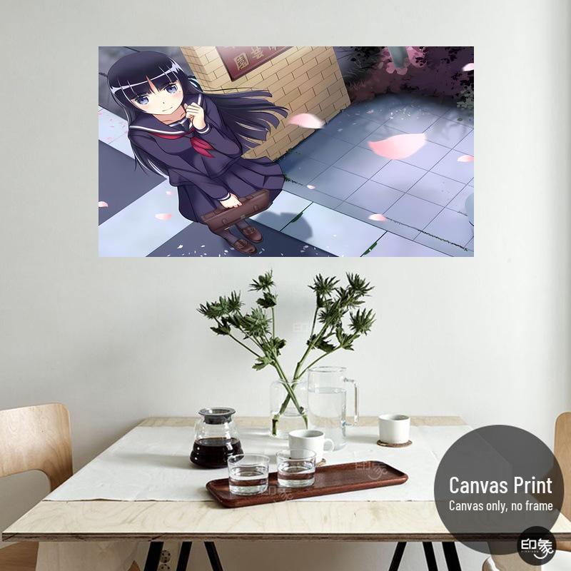 My Sister Can't Be This Cute - Romance Anime Aesthetic Poster, Self-Adhesive Wall Sticker