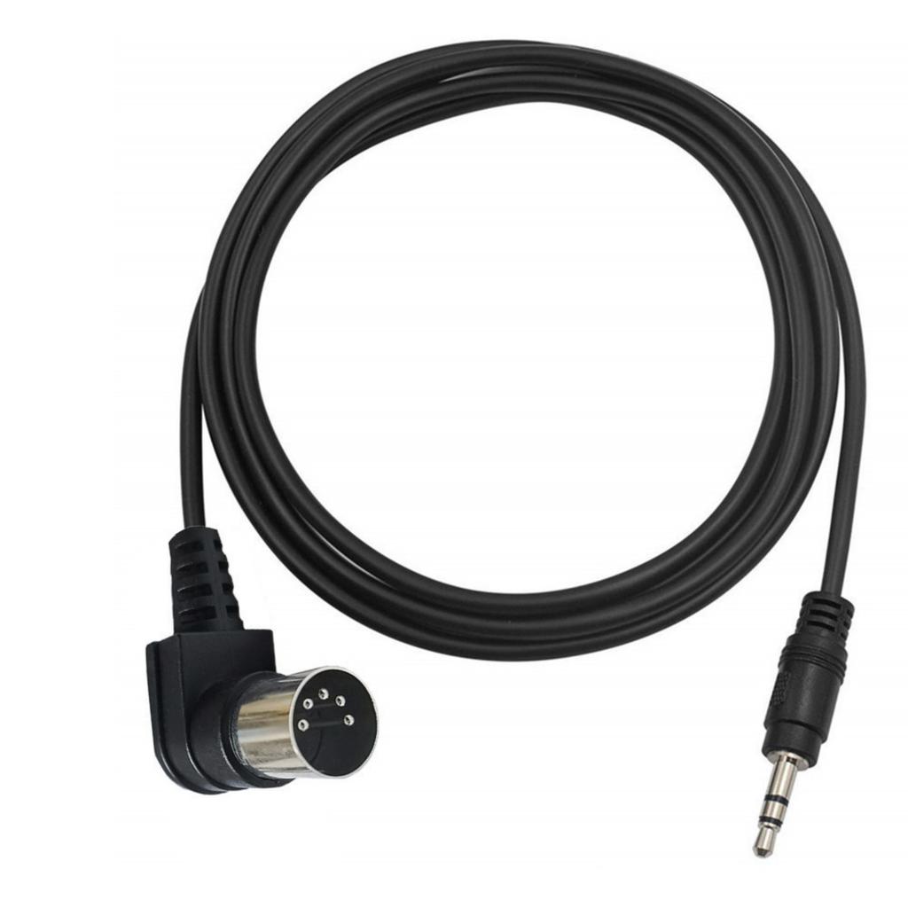 Professional 3.5mm to Din 5 Pin Sound Cable Flexible Stereo Adapter Connection Cable for Sound Keyboard Accessories