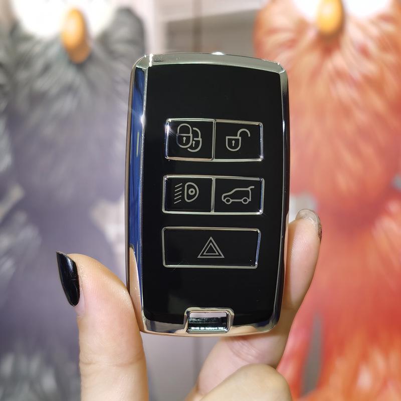 Luxury Key Case for Jaguar XFL/XEL, F-Pace & Range Rover Evoque/Discovery - Women's Premium Key Shell Bag