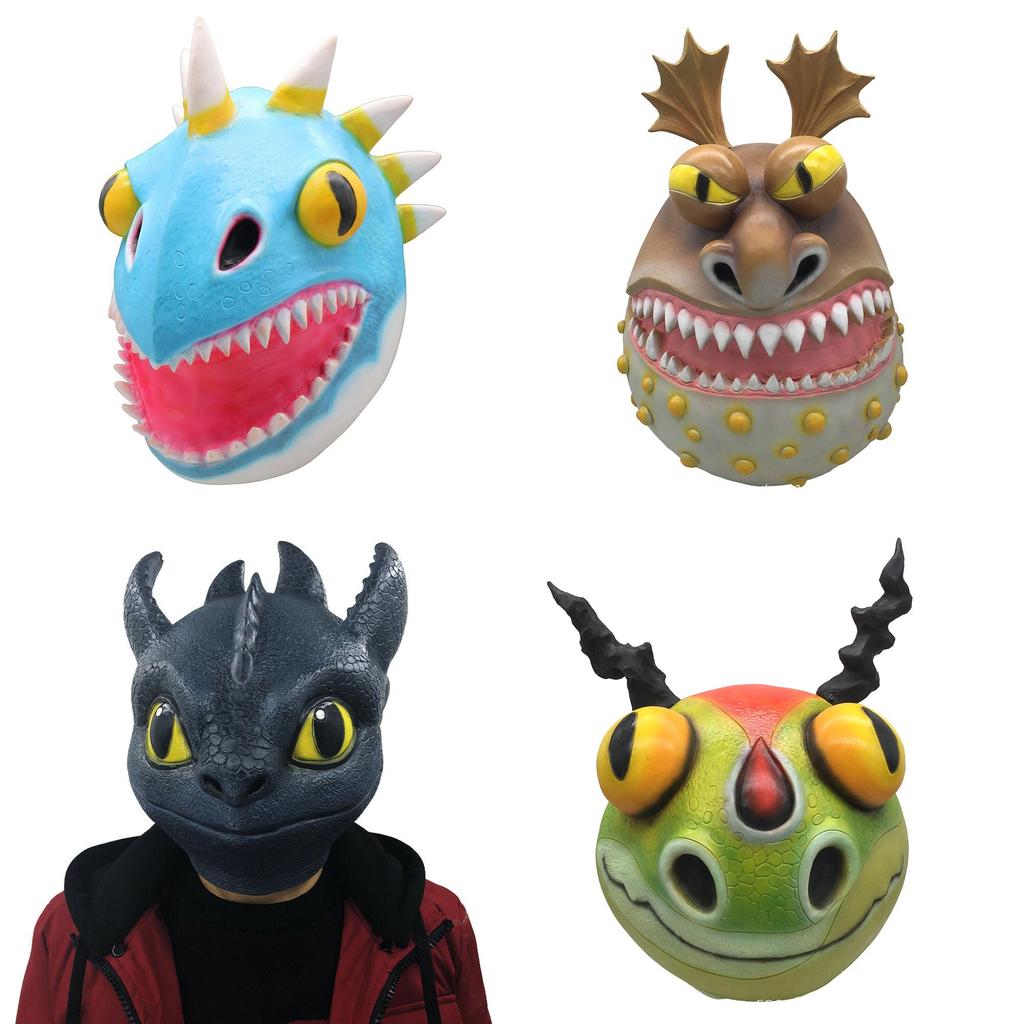 Versatile And Comfortable How To Train Your Dragon Night Fury Toothless Cosplay Mask
