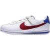 Cortez EasyOn Abrasion Resistant Low Top Kids Lifestyle Shoes White Children Aged 3 7 Years Old IH7658-100