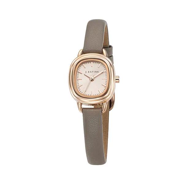 AMICO Round Leather Watch - Light Grey (JWM1LE4BS403RGGR0)