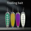 Durable Fishing Trolling Flasher Glow Terminal Tackle Flasher Spoon Fishing Lures Flasher  Trout