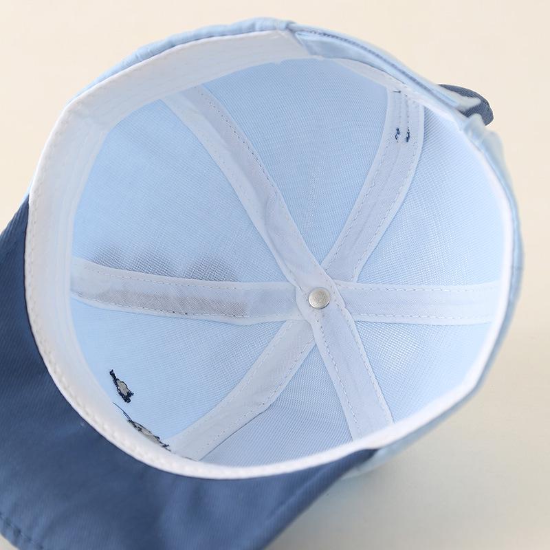 Korean-Style Adorable Unisex Baby Soft Brim Sun Protection Duckbill Baseball Cap