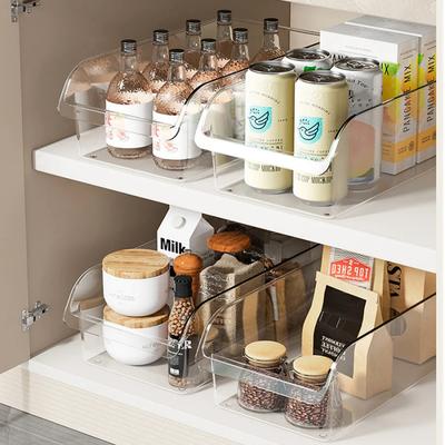 Transparent Drawer Style Kitchen Storage Box Egg Box Vegetable Fruit Preservation Packaging Beverage Storage Organizer