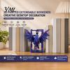 Gothic Style Home Office Supplies Flying Dragon Bookend, 3D Printed PLA Fantasy Decorative Book Stand, Personalized Bookends for Collectors Heavy Duty