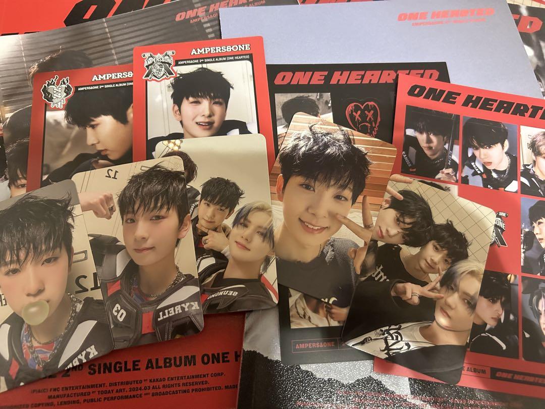 

[USED] AMPERS&ONE ONE HEARTED Single Album Kairel Set