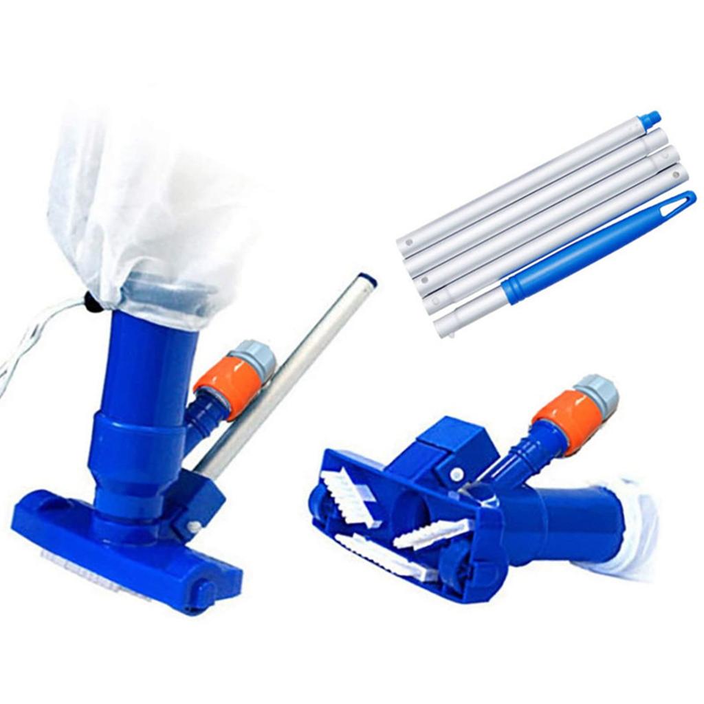 Schwimmbadreiniger-Set Vakuumsaugkopf Poolreinigungs- und Schrubbwerkzeug