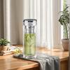 Double-Layer Glass Tea Infuser Bottle