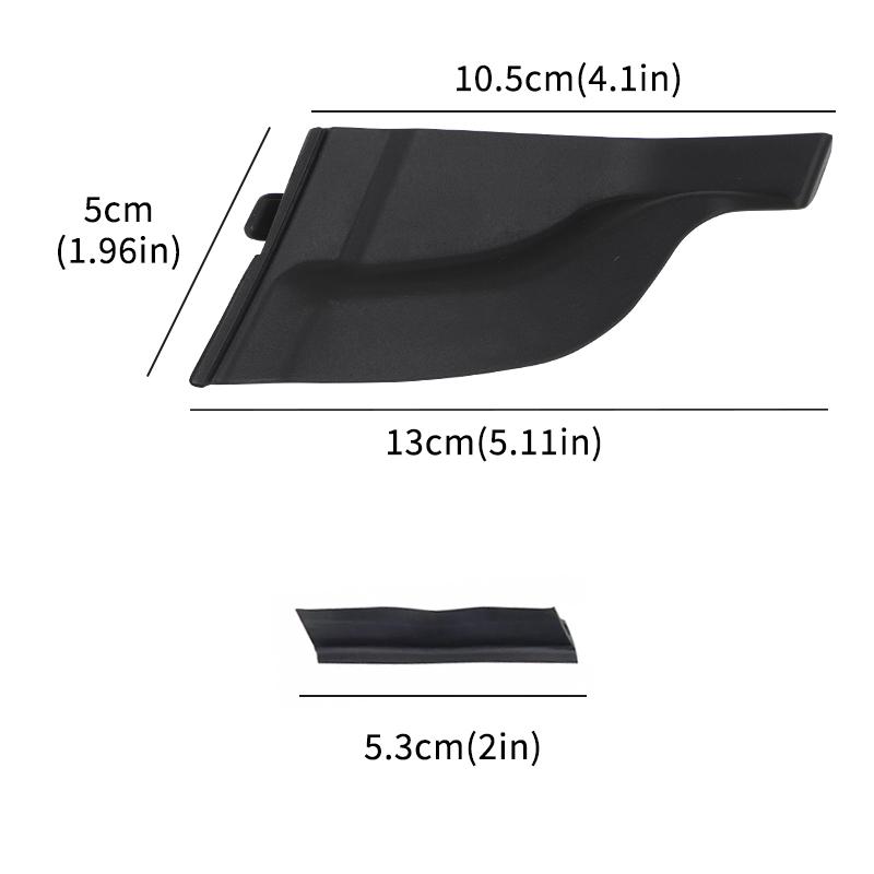 Front Left Right Cowl Side Vent Cover Windshield Wiper Side Cowl Cover Trim For Toyota Prius 2010-2015 55083-47020 55084-47020