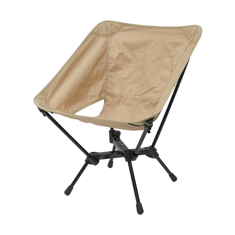 Hot Selling Portable Lightweight Metal Moon Chair Cross Foot Design with Low Back Waterproof Camping Picnic Chair 51*37*69CM темные хаки