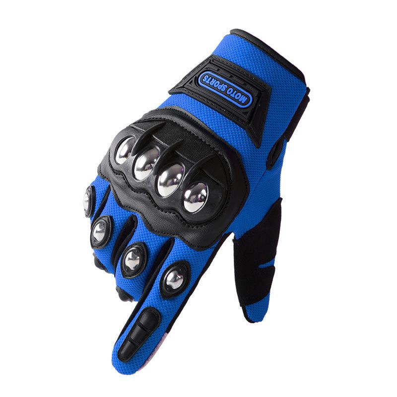 Riding, Off-Road, Racing Touchscreen Gloves With Steel Shell Protection for Motorcycle