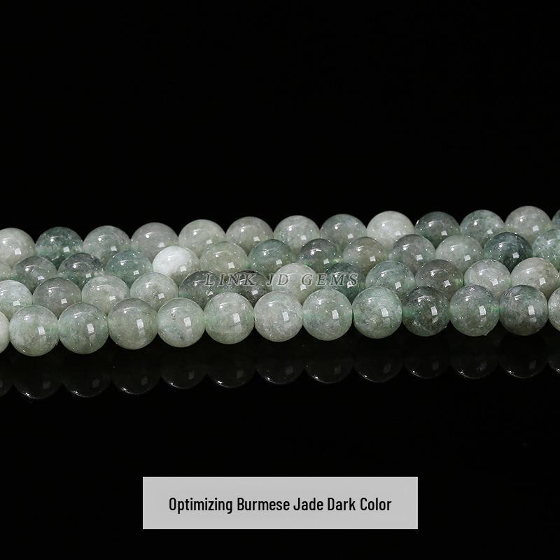 

Jingde Jewelry Бирманский нефрит Круглые свободные бусины для браслетов ручной работы DIY Аксессуары 6mm ~60 pieces