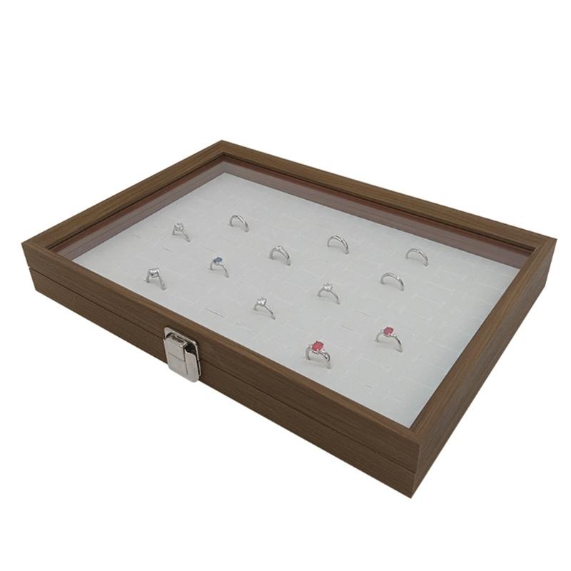 Secure Lockable Organizers Beautiful Jewelry Presentation Box Display Holder for Secure and Tidy Storage