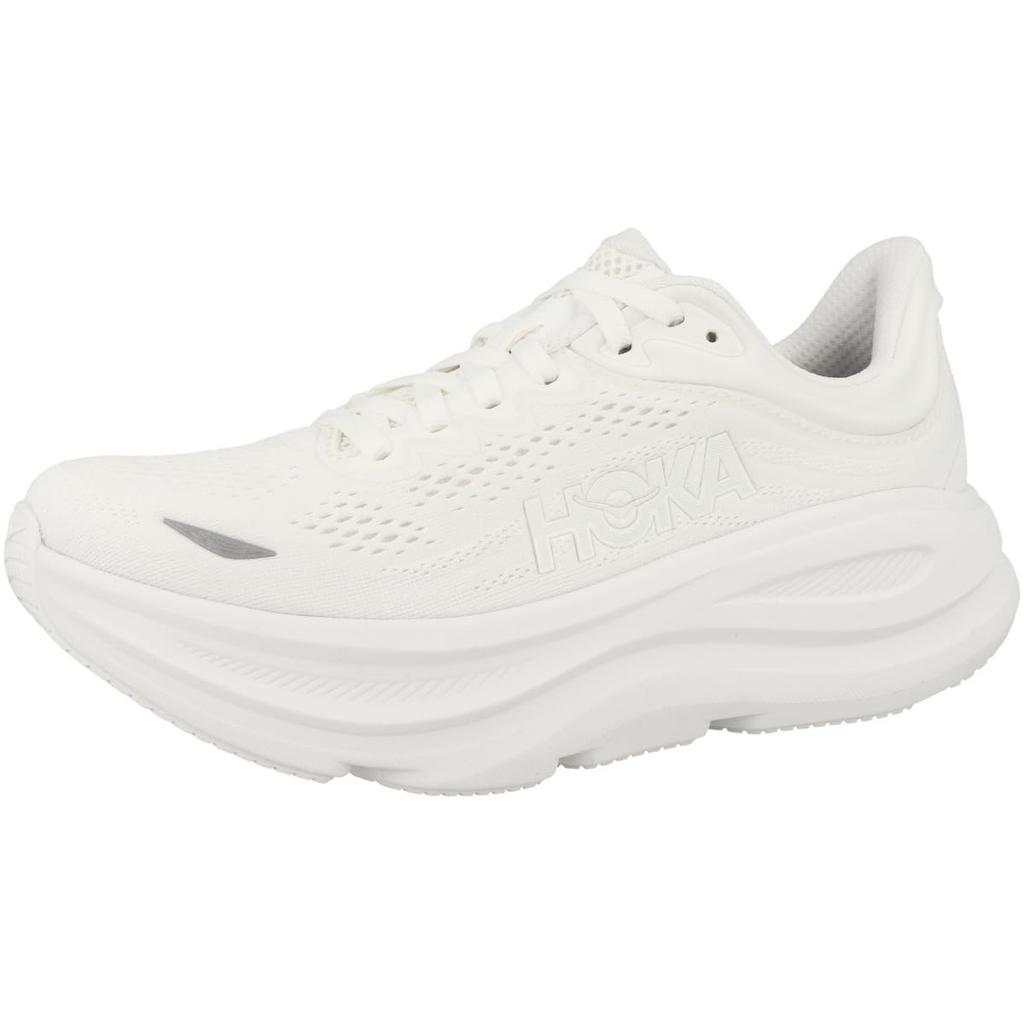 HOKA Bondi Running Jogging Shoes, Shoes, 91162012-WWH (White/Size 25.0/Women's)