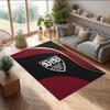 VfB Stuttgart Football Print Crystal Velvet Rug, Comfortable Water Absorbent Non Slip Indoor Floor Carpet