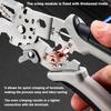 Wire Branching Elbow Wire Stripper Pliers Anti-Slip Wire Crimping Cutter  Wire Repair Tool