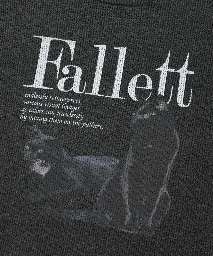 FALLETT [22Fw] Deuce Nero Long Sleeve Knit Charcoal