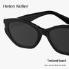 Helen Keller Unisex Polarized Cat-Eye Sunglasses