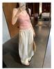 French Lace Splicing Sleeveless Camisole - Women's Summer 2026 Thai Style