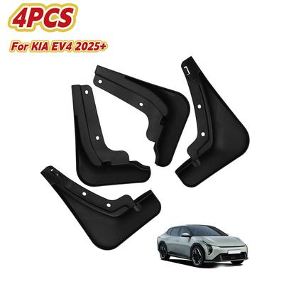 4pcs Mud Flaps For KIA EV4 2026+ Mudguard Front Rear Wheel Splash Guards Accessories Protector Decoration