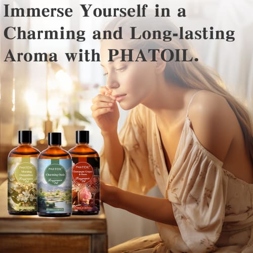 PHATOIL Sweet Fruit Candy Essential Oil Blend, 100ml, Natural Aromatherapy Oil for Aroma Diffusers